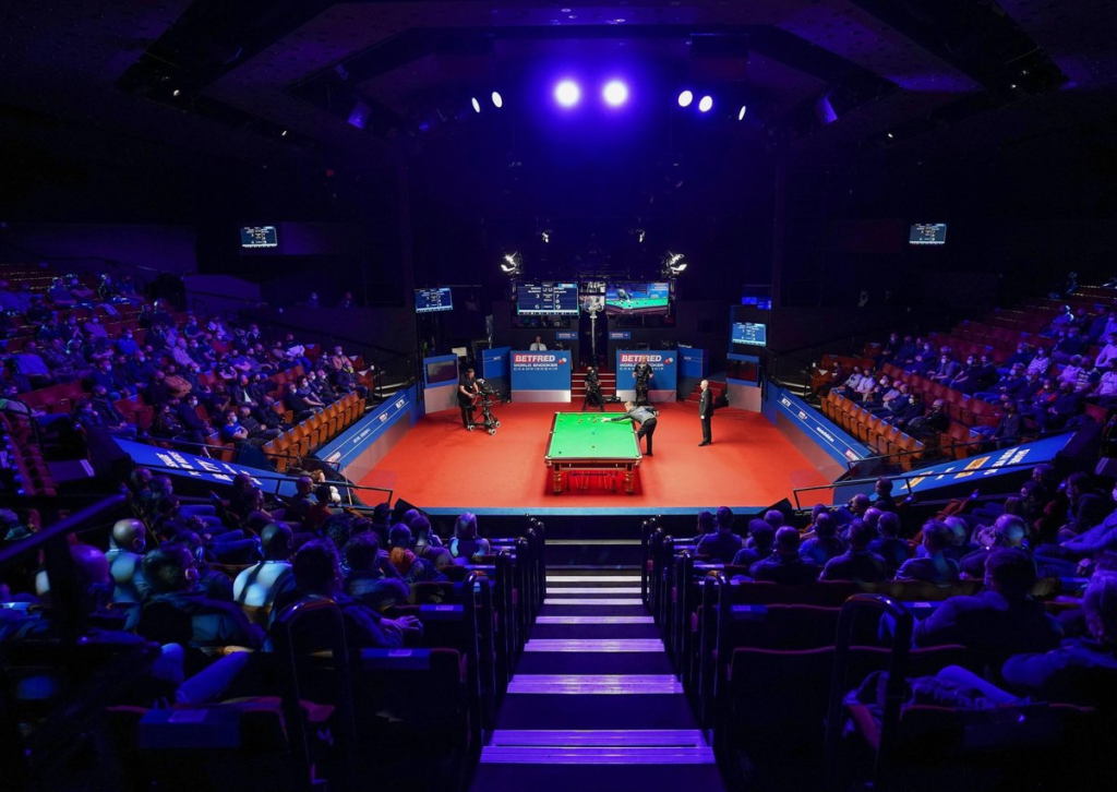 Snooker at the Crucible Theatre